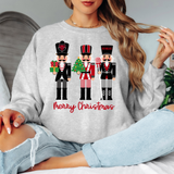 Red Wolves Nutcracker Trio DTF Print