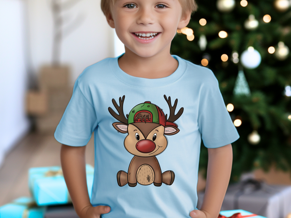 Reindeer Boy DTF Print