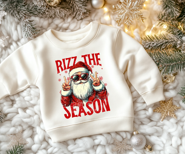 Rizz The Season Christmas DTF Print