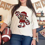 Rockets Football Girl DTF Print