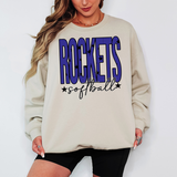 Rockets Softball Star Power Team Sports DTF Print