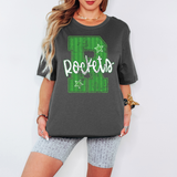 Rockets Stripes Varsity Team DTF Print