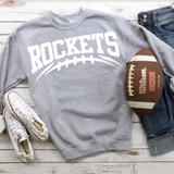 Rockets Football Arched DTF Print