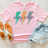 Royals Neon Bolt Trio DTF Print