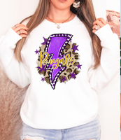 Royals Bright Bolt DTF Print