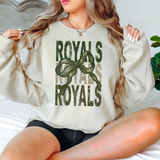 Royals Matching Stacked Camo Greens DTF Print