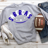 Sabercats Football Star DTF Print