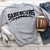 Sabercubs Football Arched DTF Print