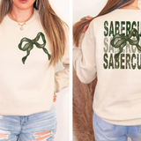 Sabercubs Matching Stacked Camo Greens DTF Print