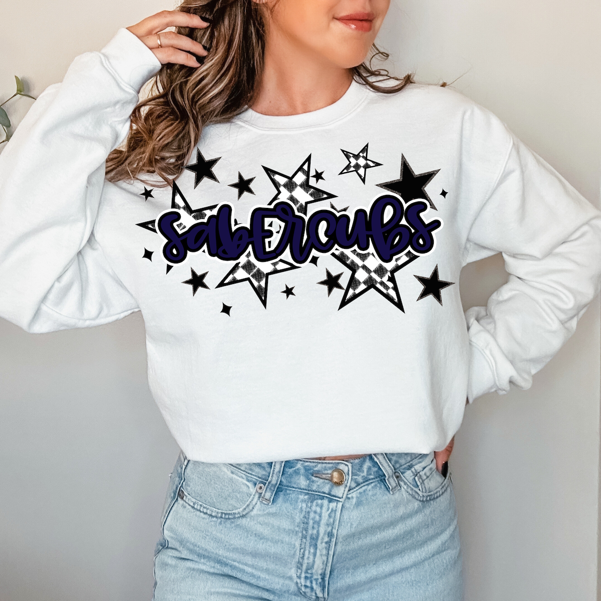 Sabercubs Star DTF Print