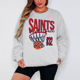 Saints Basketball Swoop DTF Print