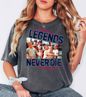 Sandlot Legends Never Die DTF Print