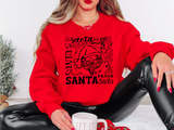 Santa Typography Screen Print LOW HEAT