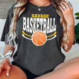 SAVAGE Basketball DTF Print