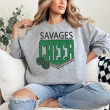 Savages Glitter Cheer DTF Print