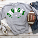Savages Football Star DTF Print