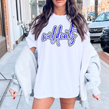Script Wildcats DTF Print