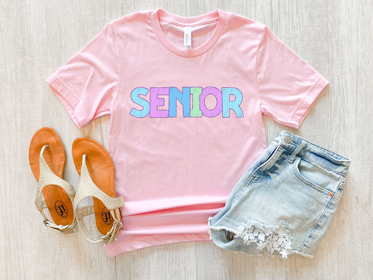 Back To School Middle-High School Pastel Bookworm DTF Print
