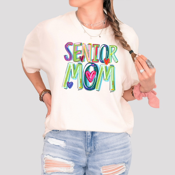 Cheery Senior Mom DTF Print