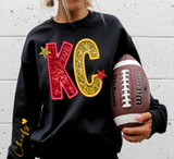 KC Sequin Effect DTF Print