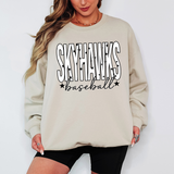 Skyhawks Baseball Star Power Team Sports DTF Print