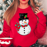 Snowman DTF Print
