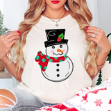 Snowman DTF Print