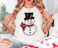 Snowman DTF Print