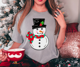 Snowman DTF Print