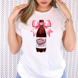Soda Bottles with Bow DTF Print