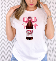 Soda Bottles with Bow DTF Print