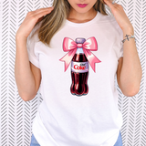 Soda Bottles with Bow DTF Print