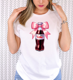 Soda Bottles with Bow DTF Print