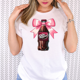 Soda Bottles with Bow DTF Print