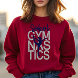 Sokol Gymnastics Stacked Glitter Effect DTF Print