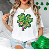 Sparkle Shamrock DTF Print
