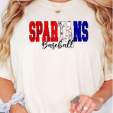 Spartans Sport Grunge DTF Print