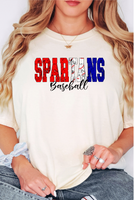 Spartans Sport Grunge DTF Print