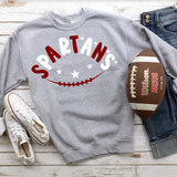 Spartans Football Star DTF Print