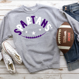 Spartans Football Star DTF Print