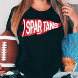 Spartans Watercolor Pennant DTF Print