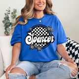 Spencer Checker Mascot DTF Print