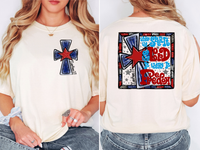 Patriotic Where The Spirit of the Lord is There is Freedom DTF Print