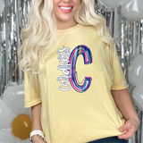 Paint Splatter Cardinals DTF Print