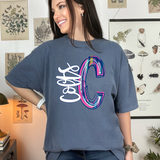 Paint Splatter Colts DTF Print