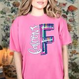 Paint Splatter Falcons DTF Print