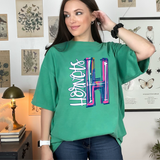 Paint Splatter Hornets DTF Print