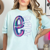 Paint Splatter Eagles DTF Print