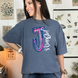 Paint Splatter Jaguars DTF Print