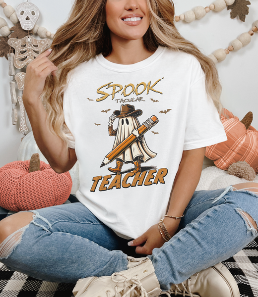 Spooktacular Teacher DTF Print